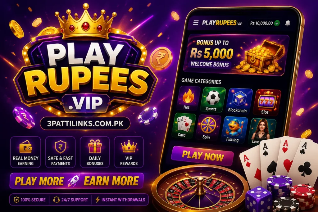playrupees.vip game apk